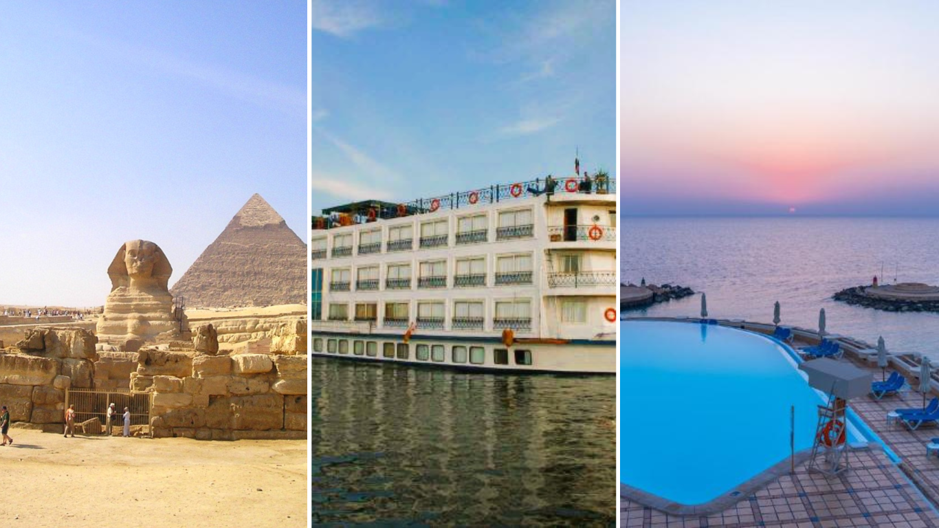 Kairo, Nilkreuzfahrt und Citadel Azur Resort in Hurghada