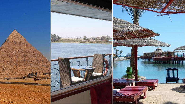 Ägypten Rundreise mit Kairo, Nilkreuzfahrt und Badeurlaub am Roten Meer